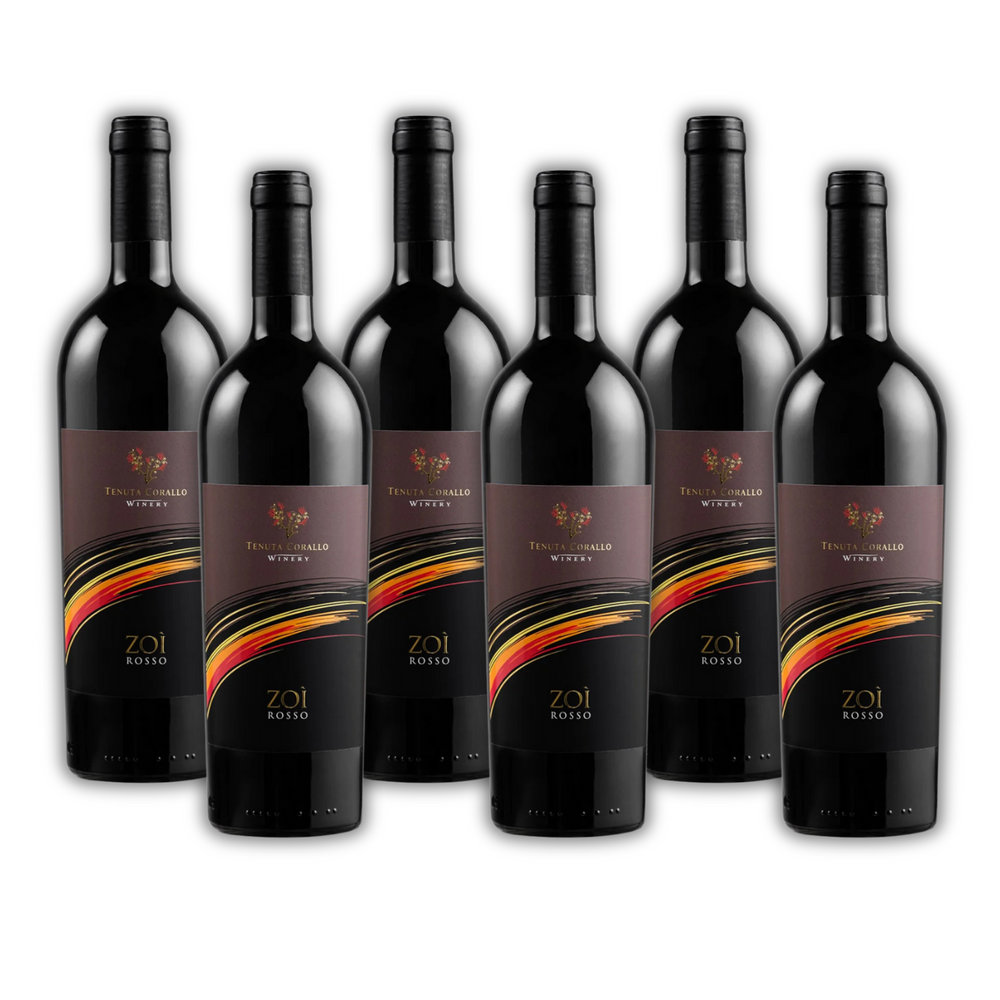 Cassa 6x ZOÌ Negroamaro/Primitivo Rosso IGT Salento