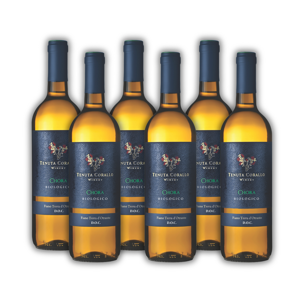Cassa 6x CHORA Fiano Bianco DOC Terra d’Otranto
