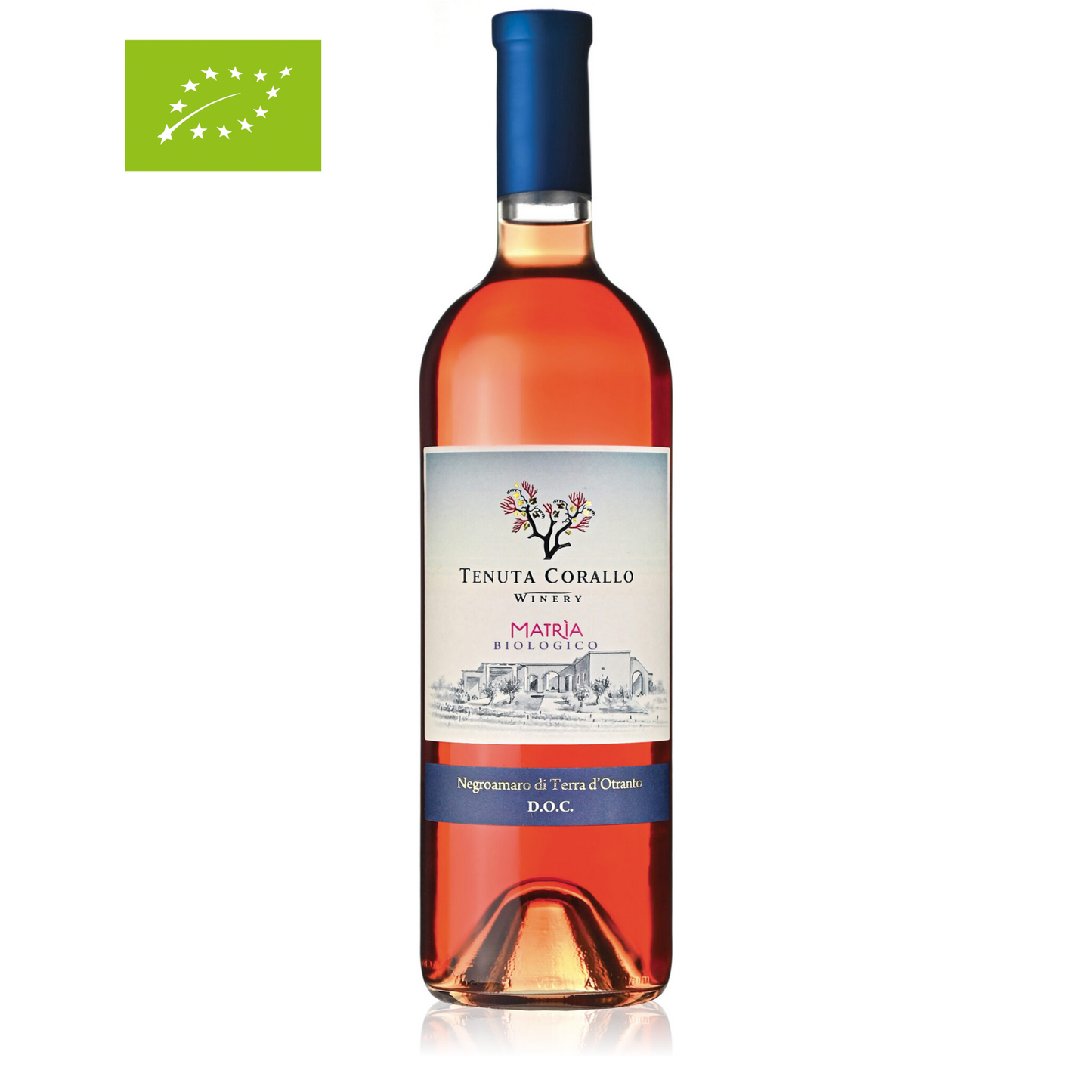 MATRÌA Rosè Negroamaro DOC Terra d’Otranto Organic