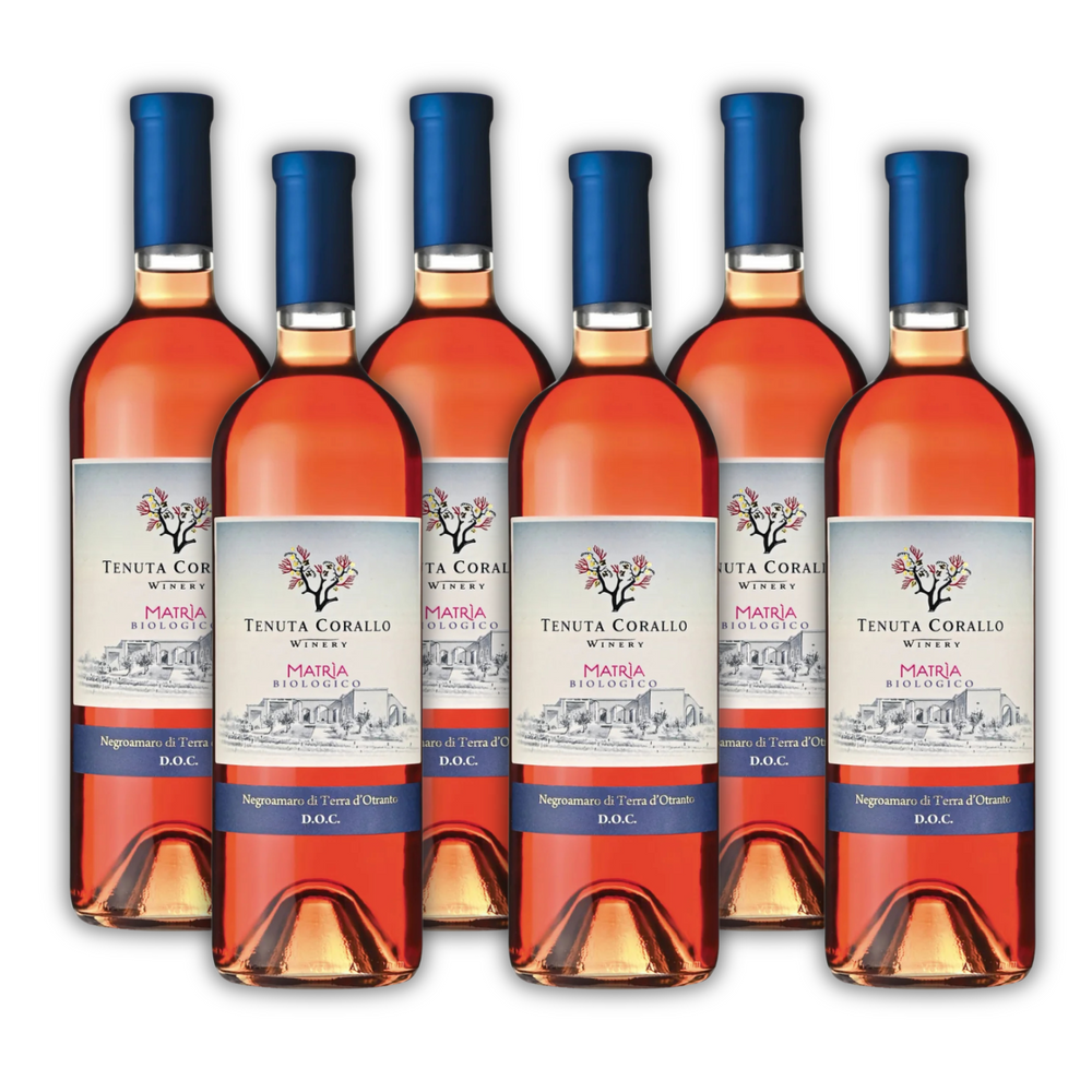 
                      
                        Cassa 6x MATRÌA Negroamaro Rosato DOC
                      
                    